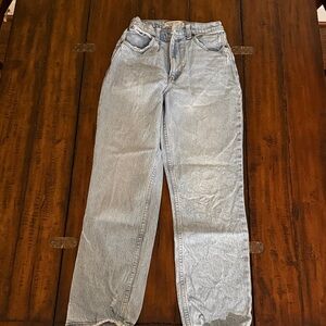 Abercrombie & Fitch Light Blue Straight Leg Jeans